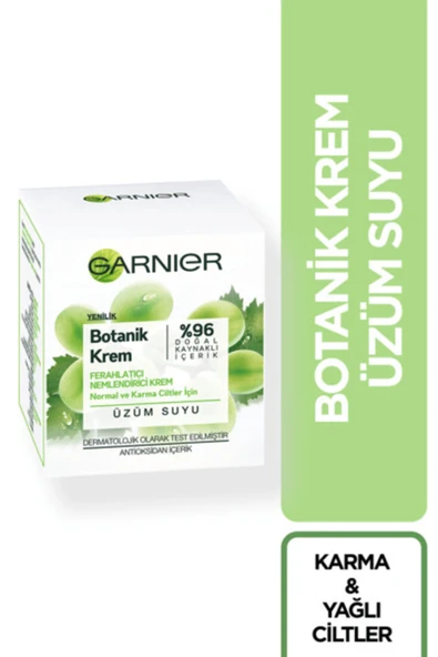 Garnier Normal Ve Karma Ciltler Için Ferahlatıcı Nemlendirici Krem 50 Ml 3600542045605 ürün görseli 1
