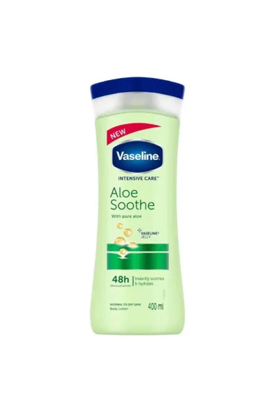 Vaseline Vücut Losyonu Aloe Soothe Aloe Vera Özlü 400 ml ürün görseli 1