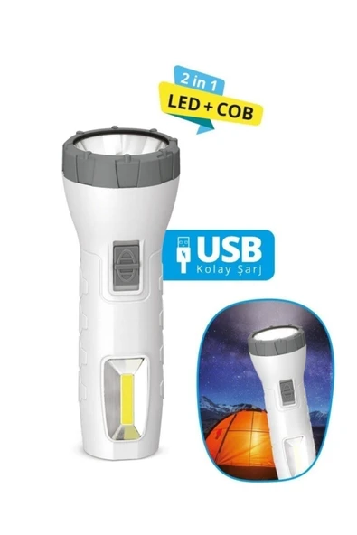 Şarjlı El Feneri ürün görseli 1