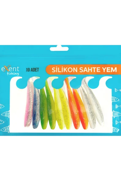 10 Adet Silikon yem ürün görseli 1