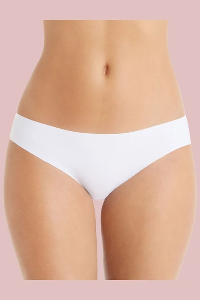 leswear Kaydırmaz Iz Belli Etmeyen Lazer Kesim Brezilian Külot - Resim 5