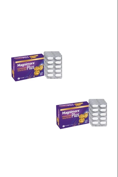 Magnimore Plus 60 Tablet 2 Adet ürün görseli 1