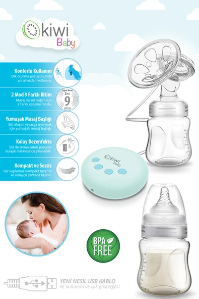 Baby Kbaby 58 Elektrikli Göğüs Pompası ürün görseli 1