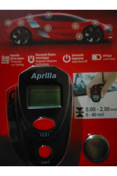 Boya Kalınlık Ölçer & Paint Thickness Tester - Resim 2