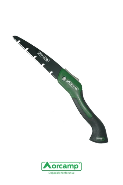 OUT-4650 Katlanabilir Kamp Testeresi | Paslanmaz Çelik Dişler, Güvenli Kilit Mekanizması - Resim 3