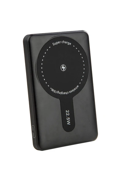 Go Smart 5000 Mah Wireless Magsafe Powerbank Gs-Wpb-01 - Resim 3