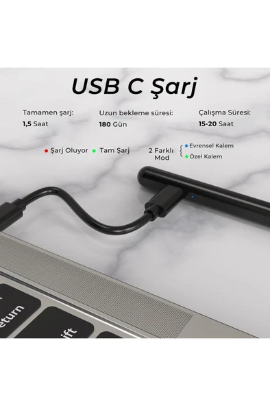 Bix SP02B Dokunmatik Kalem Outlet - Resim 6