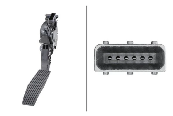 Opel Gaz Pedalı Astra J Cruze Ampera Cascada - Hella 6pv009765-711 ürün görseli 1