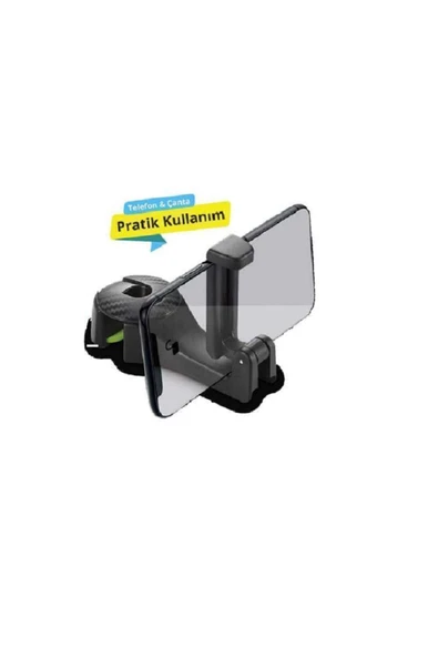 Arka Koltuk Telefon Tutucu Ve Askı Piranha - Resim 2