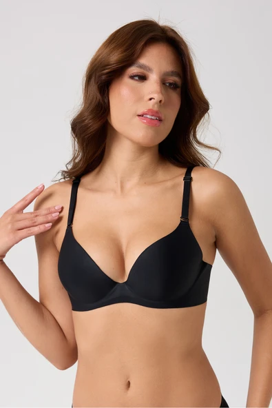 leswear Az Dolgulu Lazer Kesim Sütyen Dikişsiz Dolgusuz Iz Bırakmaz B Cup - Resim 12