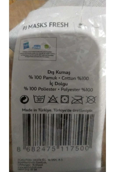 Pija Maskeliler Lisanslı Uyku Arkadaşı Yastık, Kırlent (Licensed by mattel) Zorluteks Kalitesiyle... - Resim 3