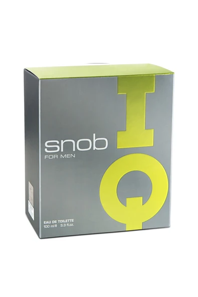 Snob Iq Edt Erkek Parfüm 100 ml 59120807006 ürün görseli 1