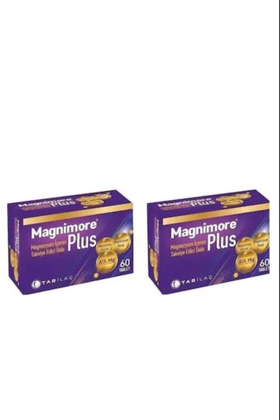 Magnimore Plus 60 Tablet 2 Adet ürün görseli 1