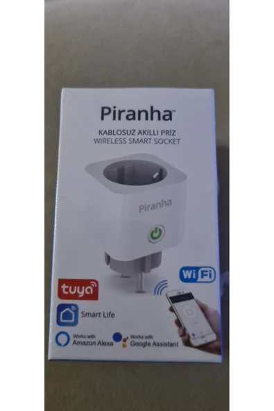 Tuya Destekli Akıllı Wi-Fi Priz ürün görseli 1