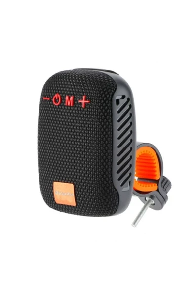 7833-S Portatif Tws Bluetooth Hoparlör / Bisiklet Motosiklet Scooter Aparatı / Usb & Tf Kart Girişi - Resim 2