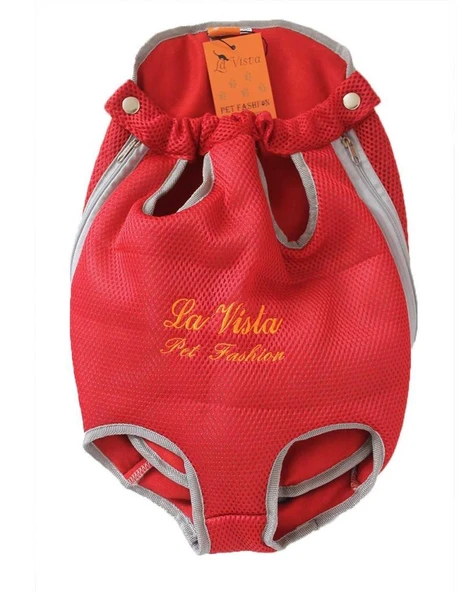La Vista Kedi Köpek Ana Kucağı XSmall 2-3 Kg Kadar Uygun KIRMIZI ürün görseli 1