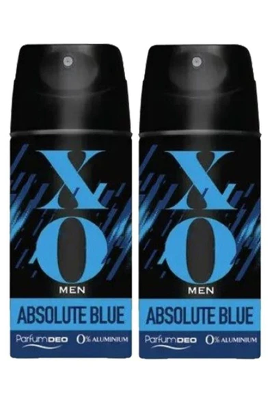 Xo Erkek Deodorant Absolute Blue 150 ml 2 Adet ürün görseli 1