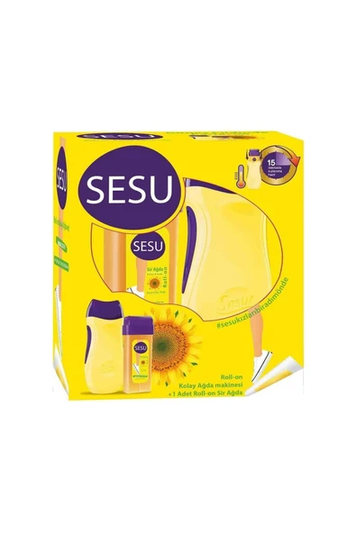 Sesu Roll On Makineli Set - Normal Cilt ürün görseli 1