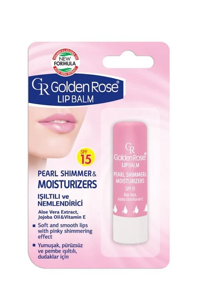 Golden Rose Parlaklık Veren Nemlendirici Dudak Balsamı Spf 15 No: 02 8691190070076 ürün görseli 1