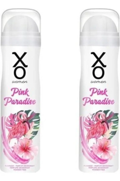 Xo Orıjınal Pink Paradise Kadın 2adet 125 Ml Deodorant ürün görseli 1