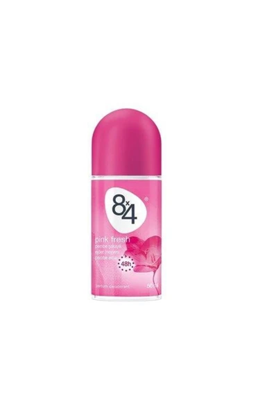 8x4 Deo Roll-on Women Pink Fresh 50ml ürün görseli 1