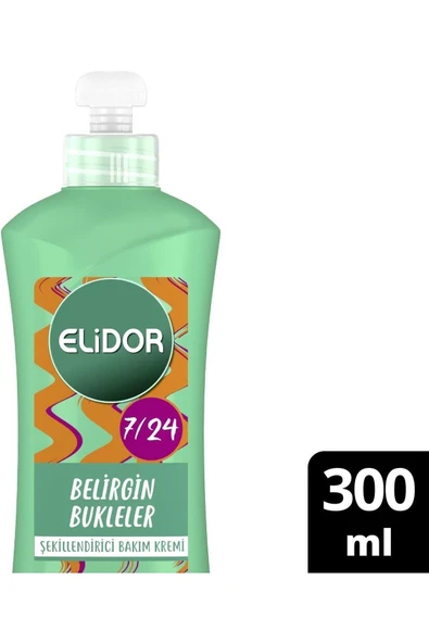 Elidor 7/24 Krem Belirgin Bukleler 300 ml 8690637568275 ürün görseli 1