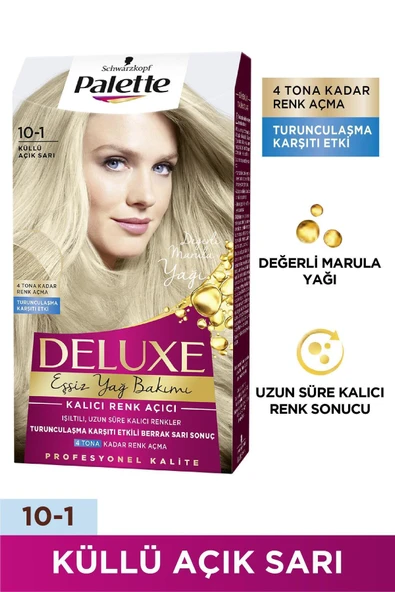 Palette Deluxe Saç Boyası 10-1 Küllü Açık Sarı ürün görseli 1