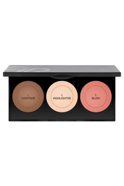 Golden Rose Metals Sculptıng Palette(CONTOUR HİGHLİGHTER BLUSH) ürün görseli 1