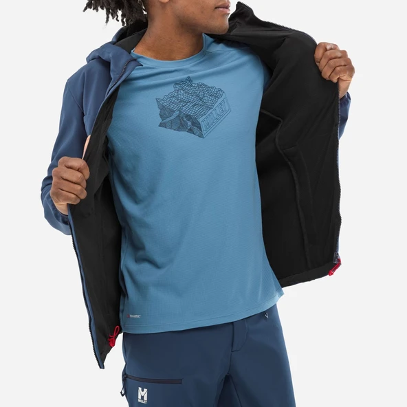 Millet SENECA Softshell Ceket HD Erkek MIV10538 N7317 - Resim 2
