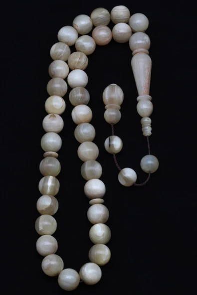 Koç Boynuzu Tesbih 13 x 14 mm Küre Kesim ürün görseli 1