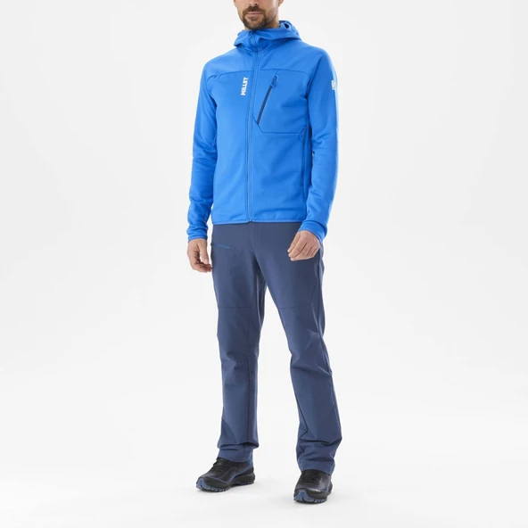 Millet SENECA FL HD Erkek Kapşonlu Polar Ceket tam Fermuar MIV10336 N3170 - Resim 5