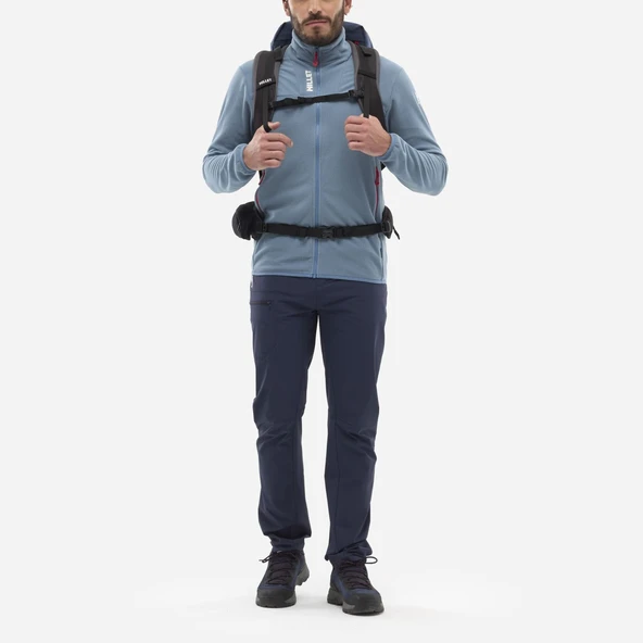 Millet UBIC LGRID JKT Erkek Polartec®  Ceket Tam Fermuar MIV10448 N3171 - Resim 2