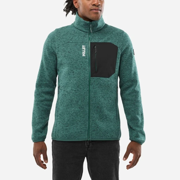 Millet CHAM KNI JKT Erkek Polar Ceket Tam Fermuar  MIV10618 N4238 - Resim 2