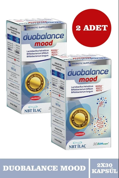 Nbt İlaç Duobalance Mood 30 Kapsül 2 Adet ürün görseli 1