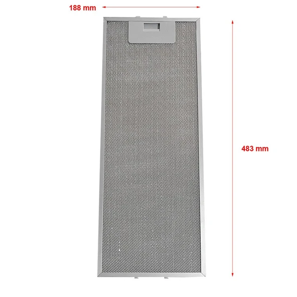 Davlumbaz & Aspiratör Metal Yağ Filtresi 483x188 mm - Resim 4