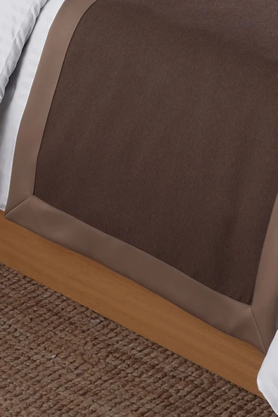 Varol 70x250 Yatak Şalı (Runner) ve 2 Adet 45x45 Kırlent Seti – Otel Konsept Lüx Dekoratif Set - Resim 9