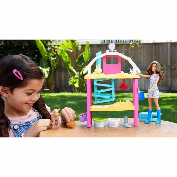 Barbie Eğlenceli Çiftlik Hayatı HGY88 - Resim 5