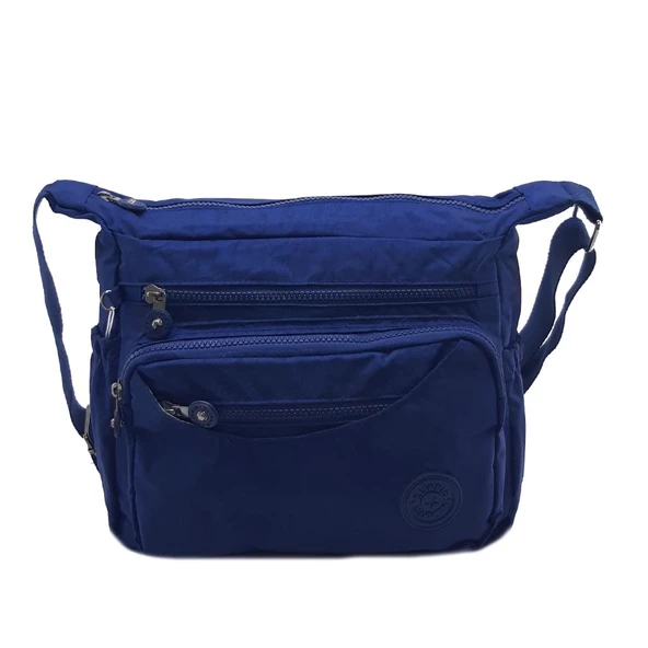 Kadın Postacı Çanta Çok Bölmeli Klinkır Yağmura Dayanıklı Kumaş Çapraz Askılı Omuz Çantası 30*20 Cm - 4