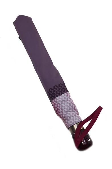 Snotline-April Bayan Şemsiye Otomatik Açılır 10Telli Kapalı Boyut 40 Cm 95 Cm Çap Yeşil Ekose - 5