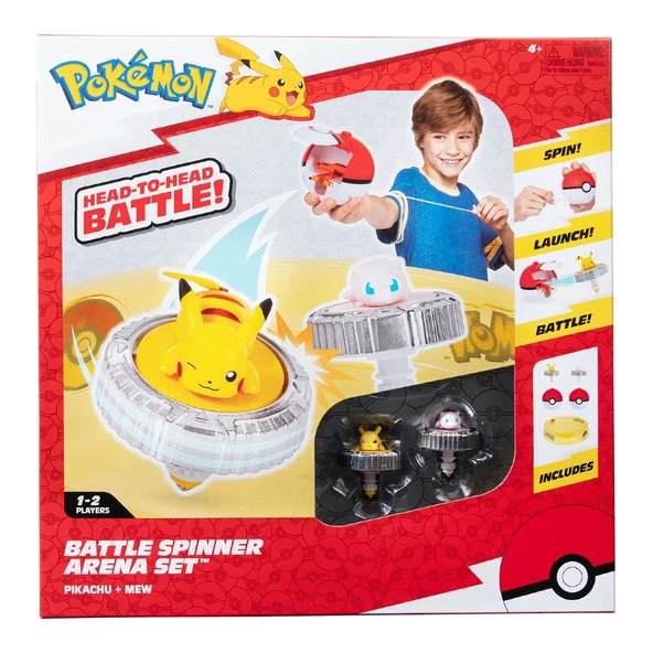 Pokêmon Battle Spinner Arena Set PKW4402 - Resim 4