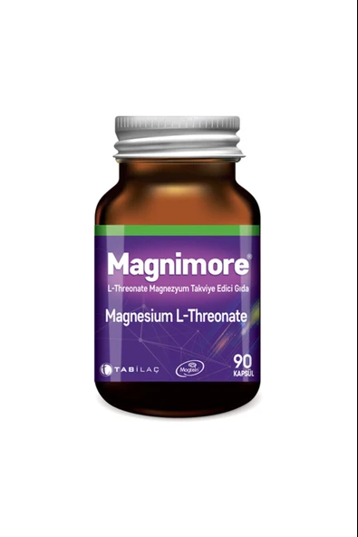 Magnimore Magnesium L-Threonate 90 Kapsül ürün görseli 1