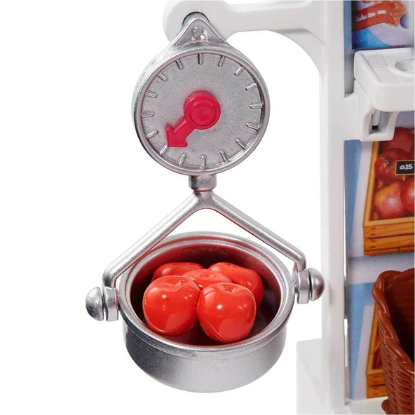 Barbie Süpermarkette Oyun Seti FRP01 - Resim 5