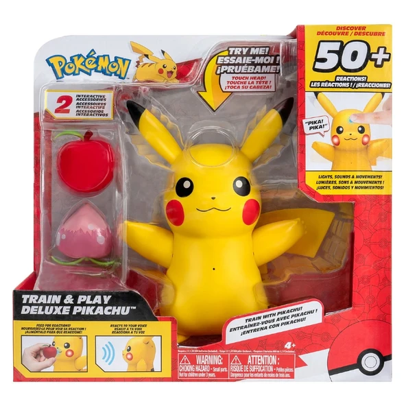 Pikachu Elektronik Deluxe Figür PKW3330 - Resim 5