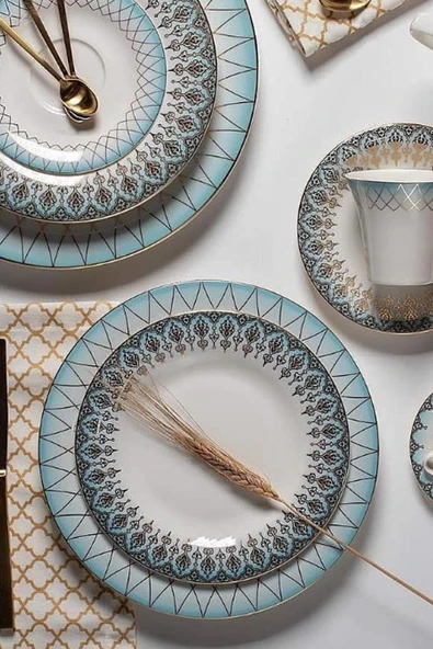 Porland Mahpeyker 1 Adet  Pasta Tabağı 22 Cm ürün görseli 1