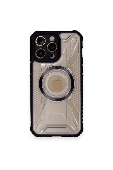 Akman iPhone 12 Pro Max Kılıf Prag Magneticsafe Kapak - Siyah - ACL6207843-2507 ürün görseli 1