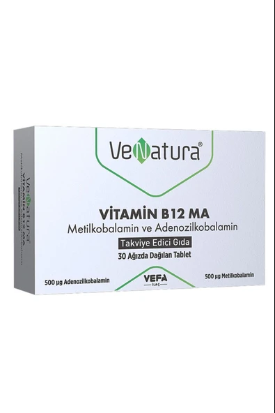 Venatura Vitamin B12 Ma 30 Tablet ürün görseli 1