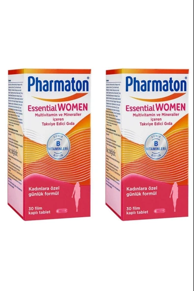 Pharmaton Essential Women 30 Tablet 2 Adet ürün görseli 1