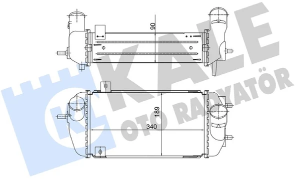 Kore Turbo Radyatörü - Turbo Radyatörü - Kal 375855 ürün görseli 1