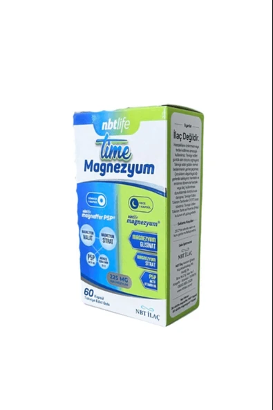 Nbt Life Time Magnezyum 60 Kapsül - Resim 3