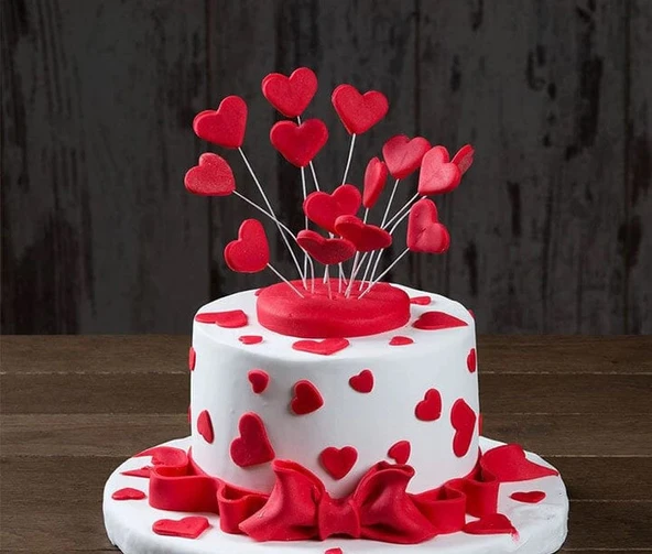 KIRMIZI ŞEKER HAMURU 2,5 KG - Resim 2